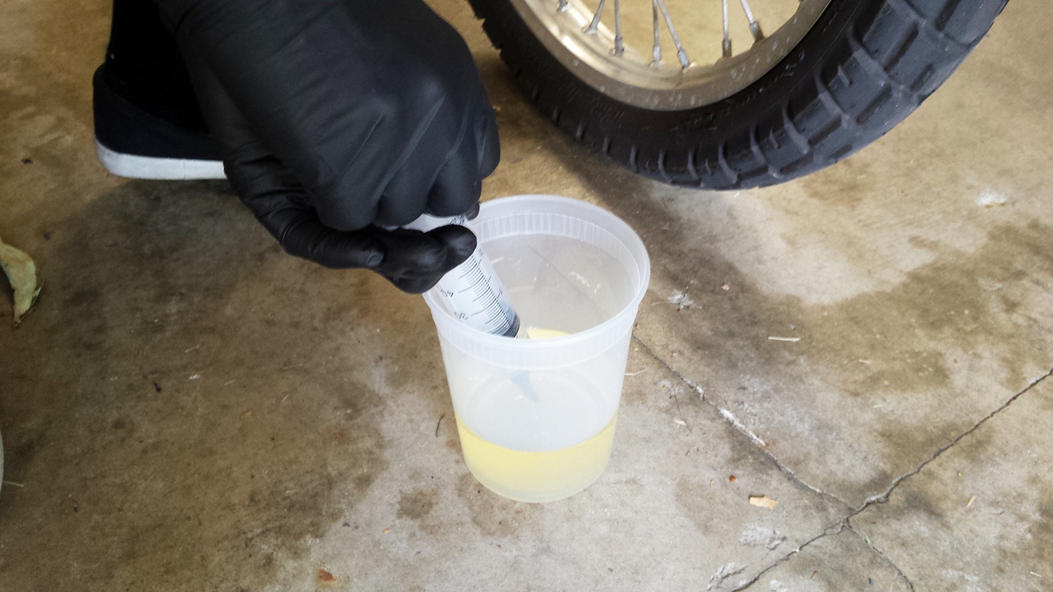 Draw Brake Fluid