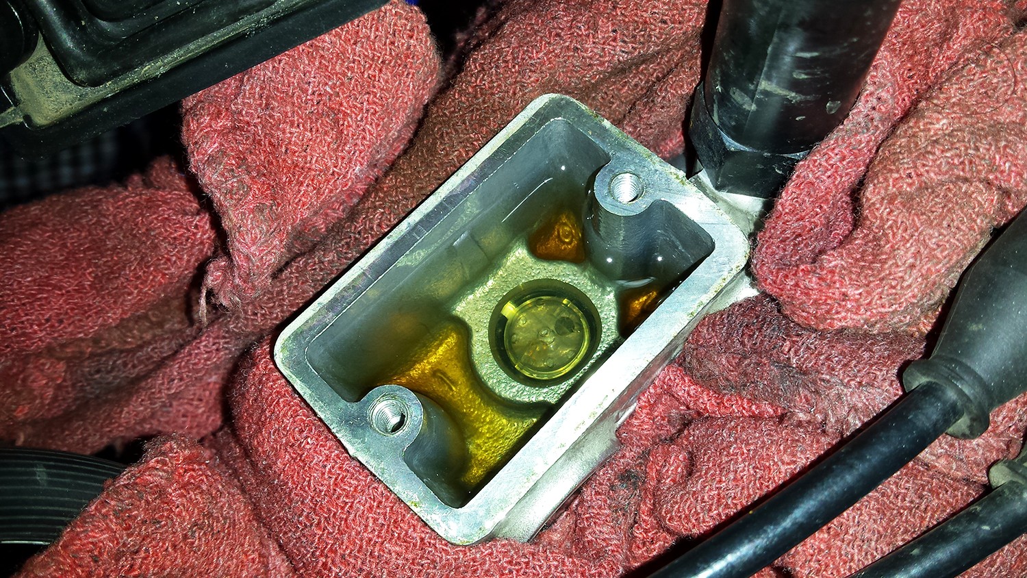 Clean Brake Fluid