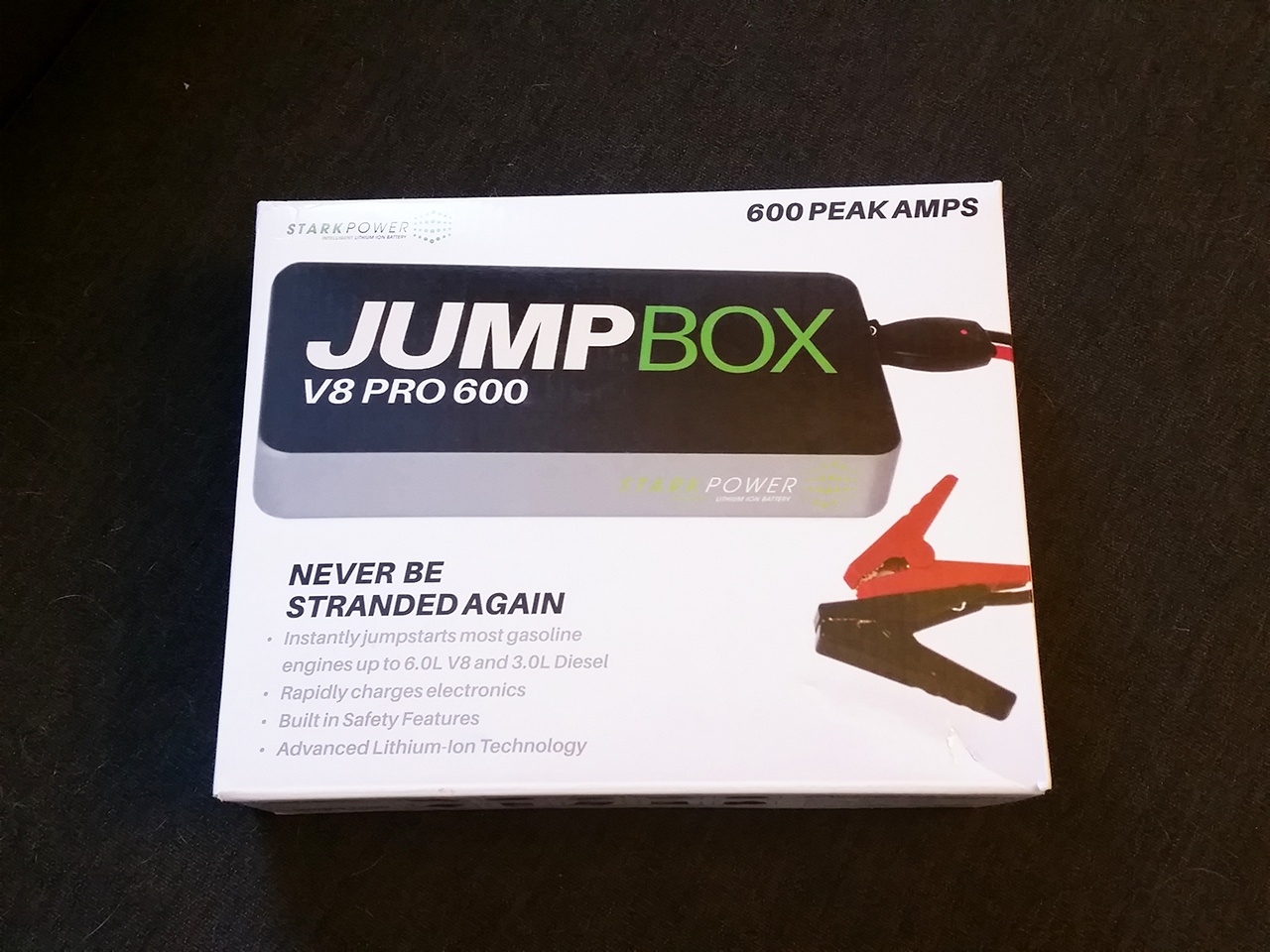 Motorcycle Jump Start Jumpbox Pro 600