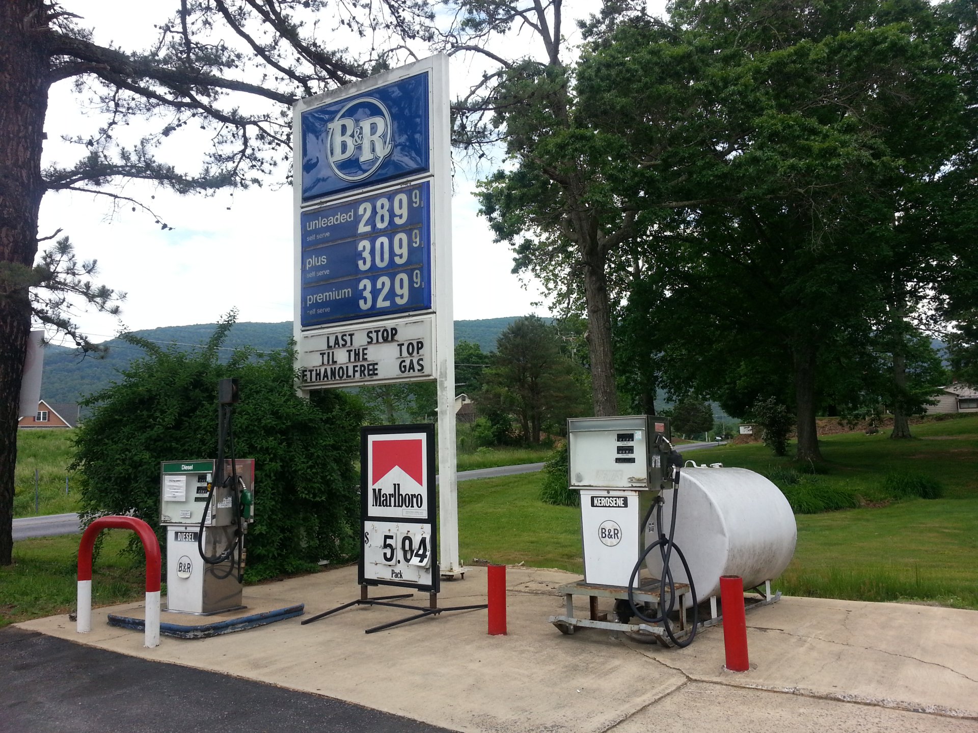 Ethanol Free Gas Station