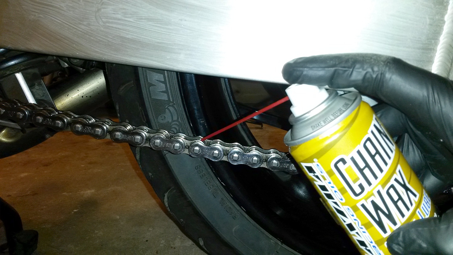 Lubricate Chain