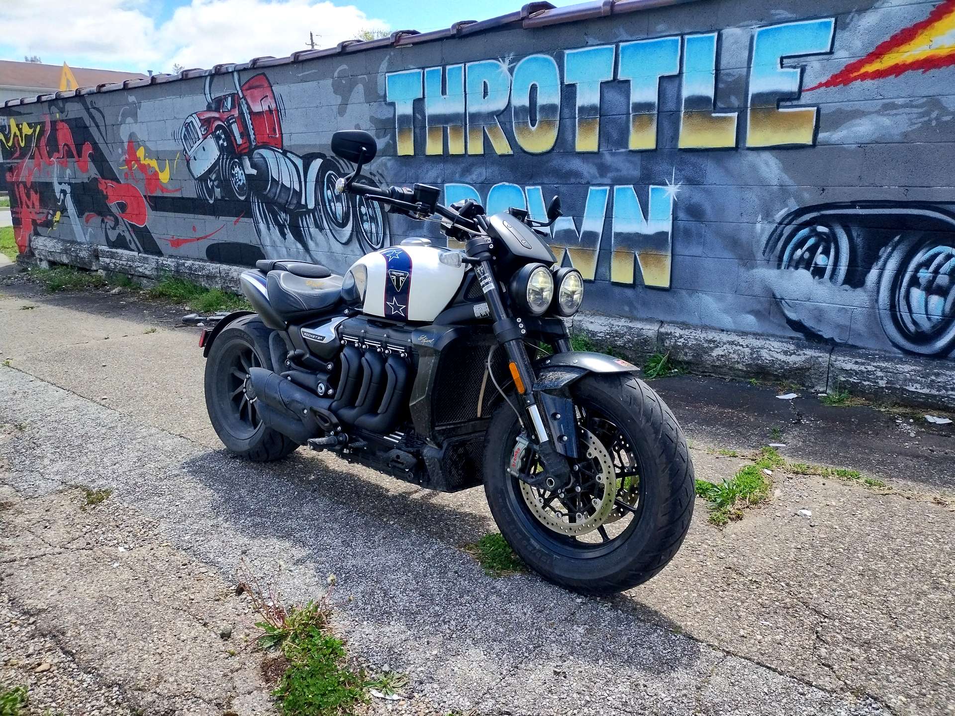 Triumph Demo Rocket 3 R Evel Knieval Limited Edition