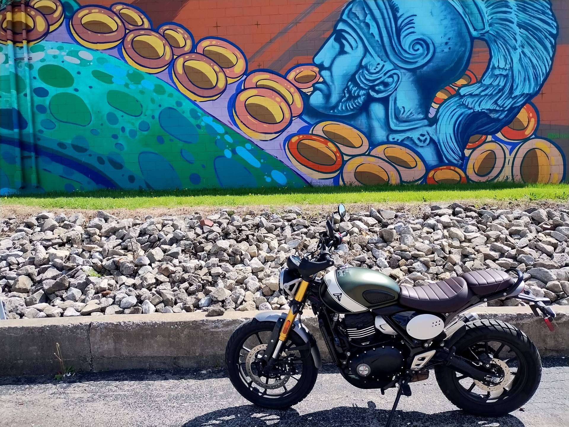 Triumph Demo Scrambler 400 X
