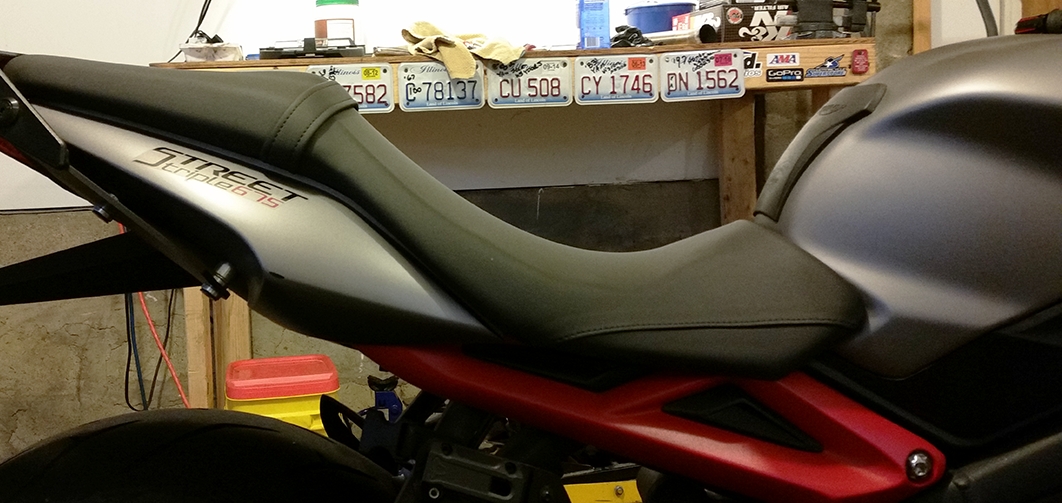 Triumph Street Triple R Shaved Seat